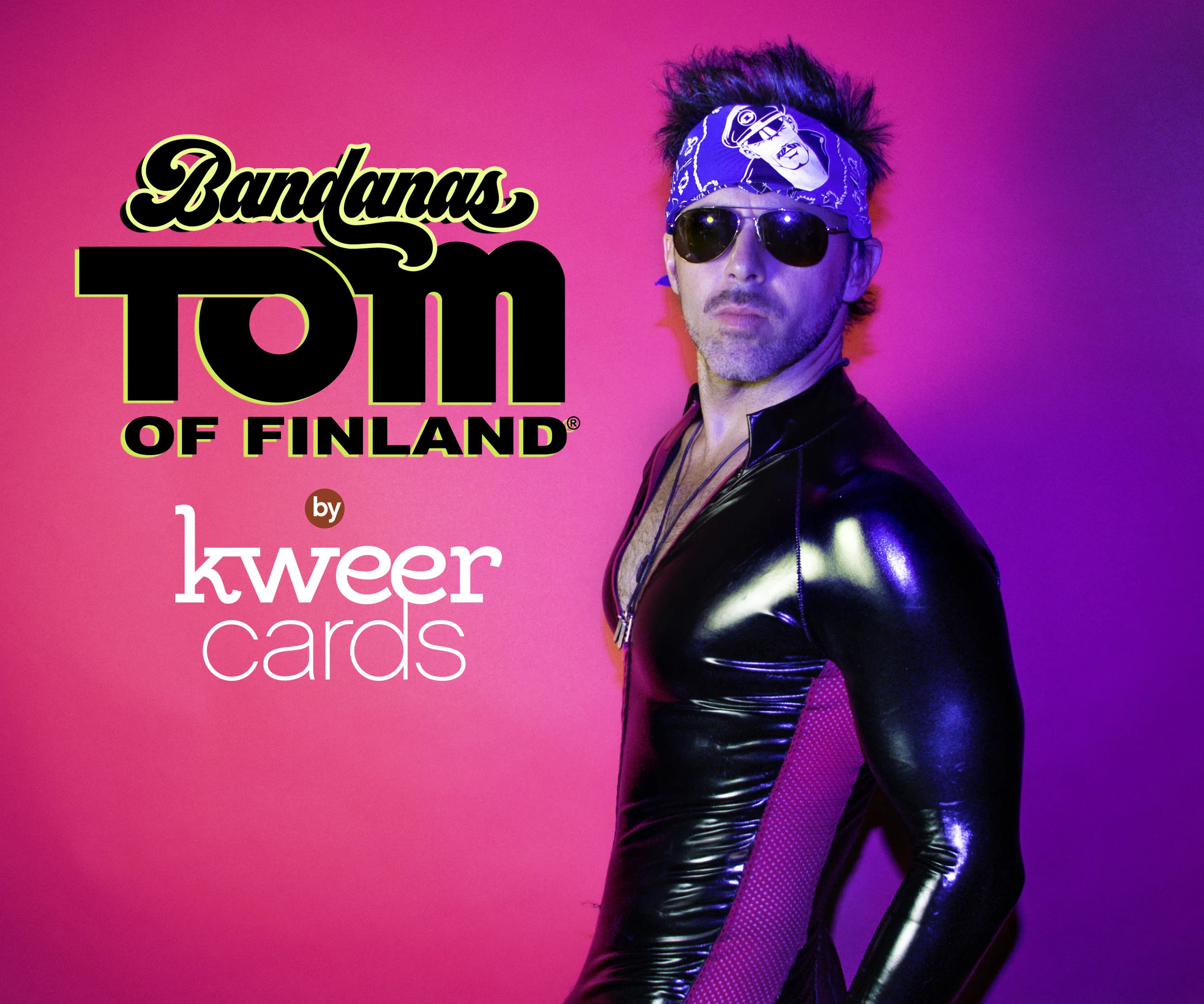 Tom of Finland Bandanas — Gay Greeting Cards by Kweer Cards